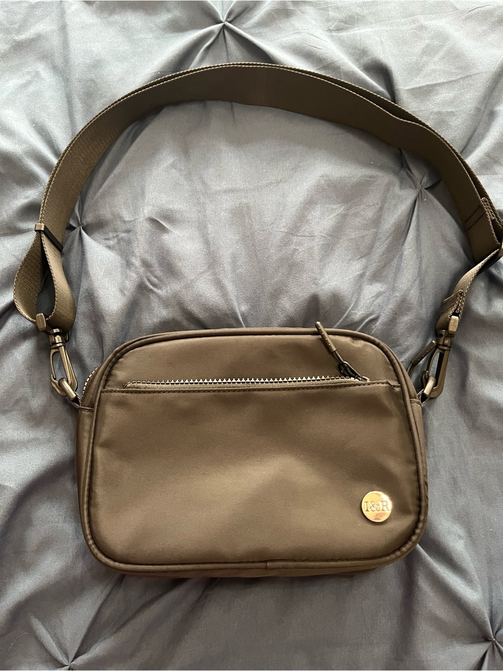Iris & Rainbow Black Friday Crossbody Bag